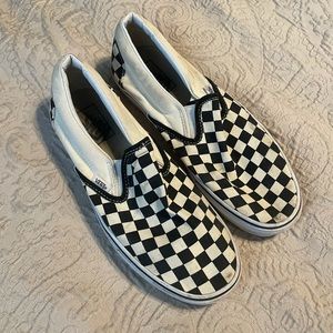 Checkered Vans